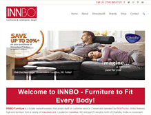 Tablet Screenshot of innbofurniture.com